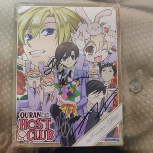 Ouran highschool host club complete set signed